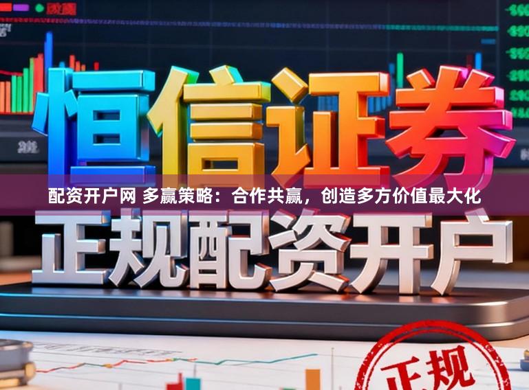 配資開戶網 多贏策略:合作共贏,創造多方價值最大化